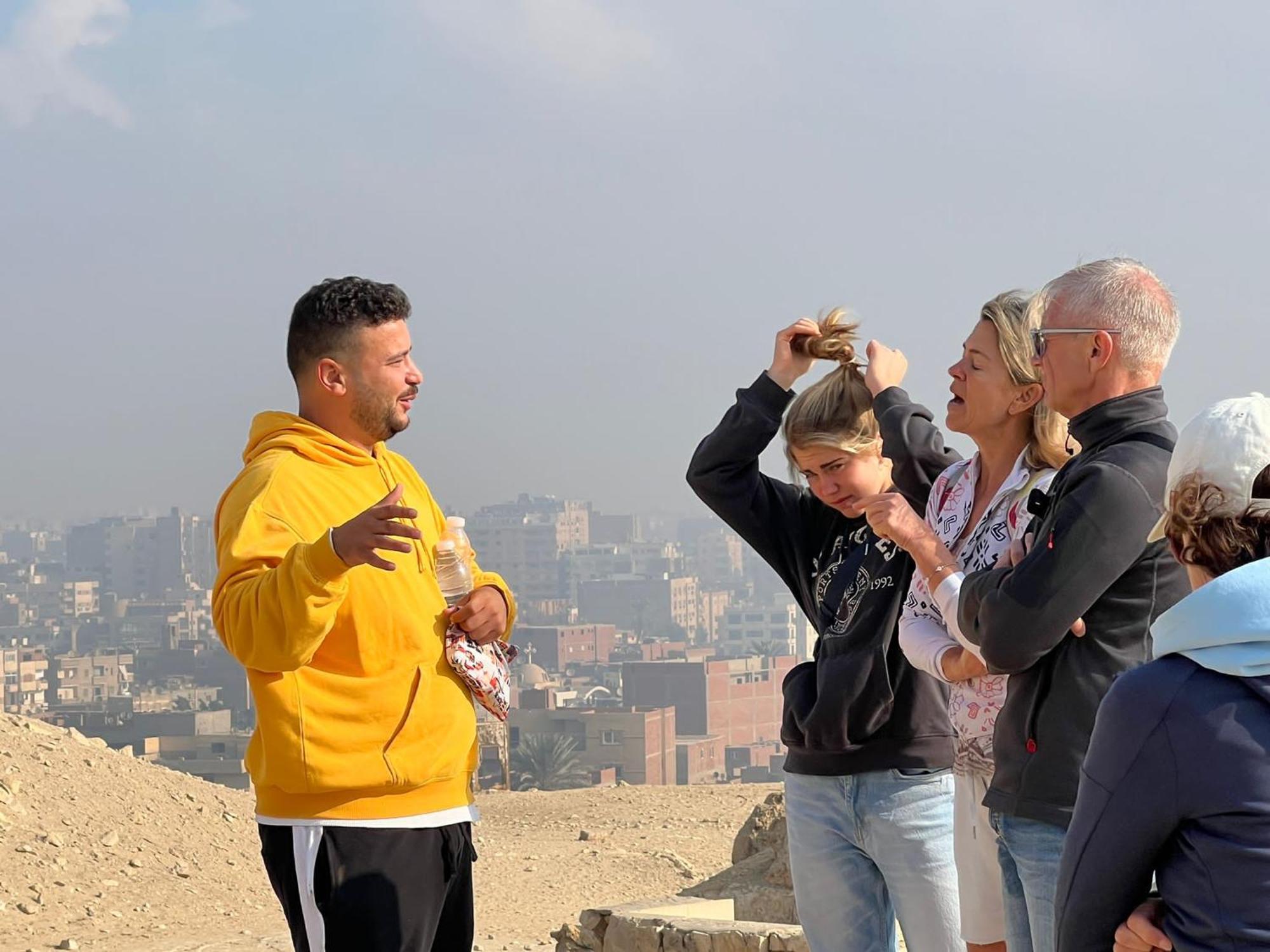 Bedouin Pyramids View Hotel Kafrat al Jabal ภายนอก รูปภาพ